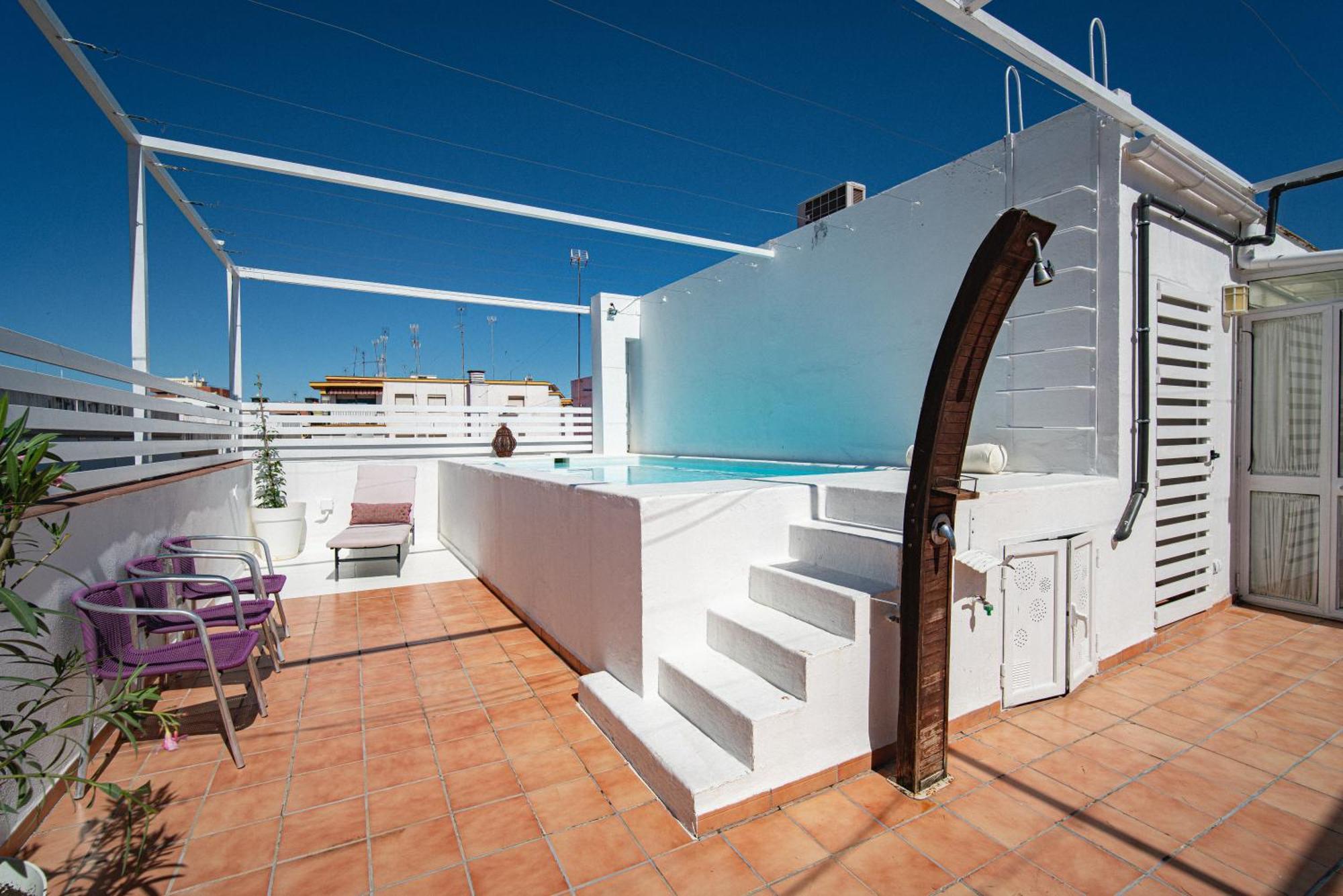 The Artist'S House With Private Pool Appartement Sevilla Buitenkant foto